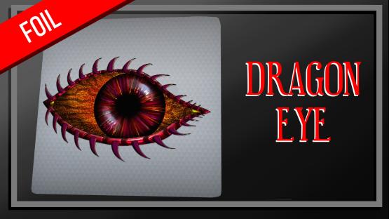 Dragon Eye Sticker (Foil)