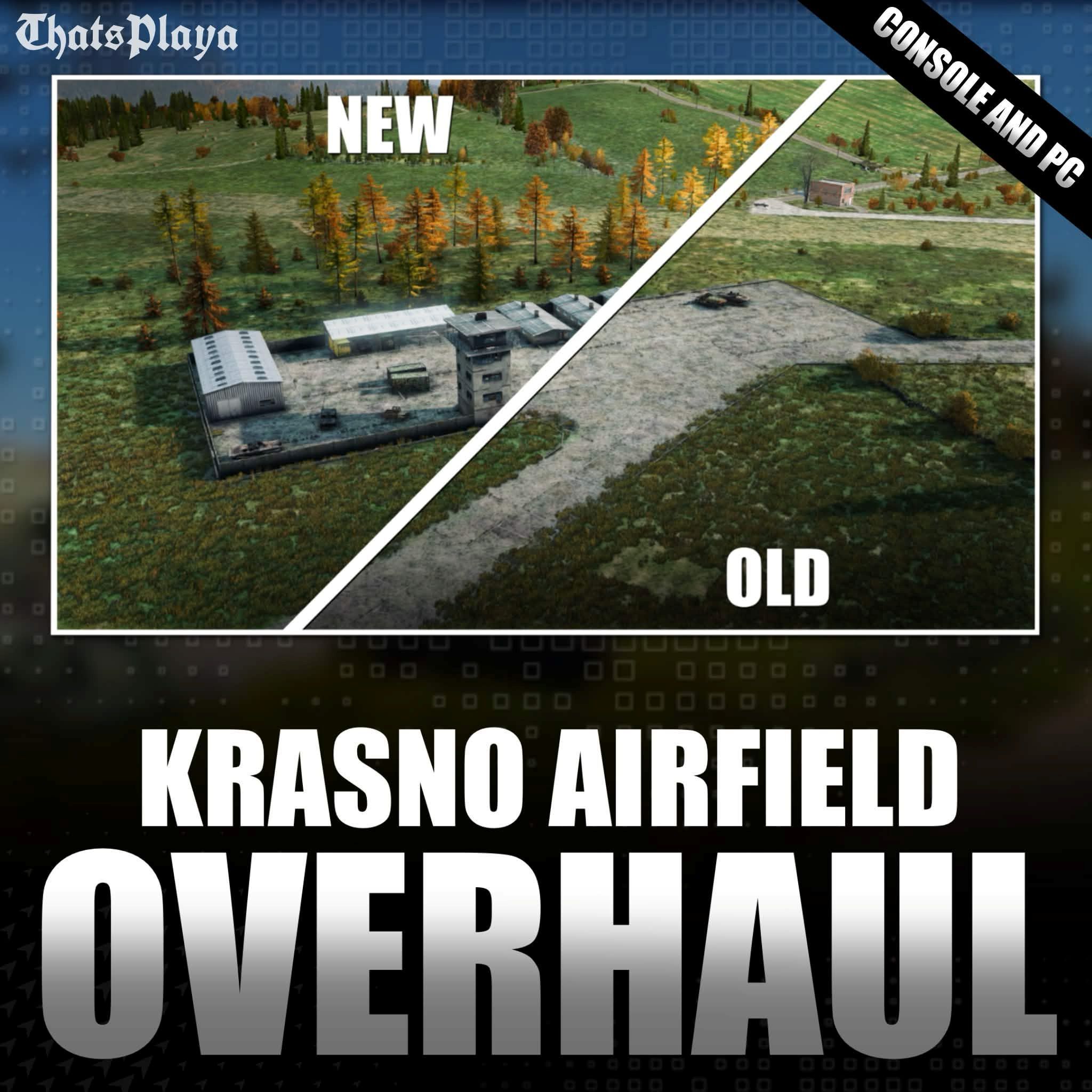 Krasno Airfield Overhaul (PC and Console)