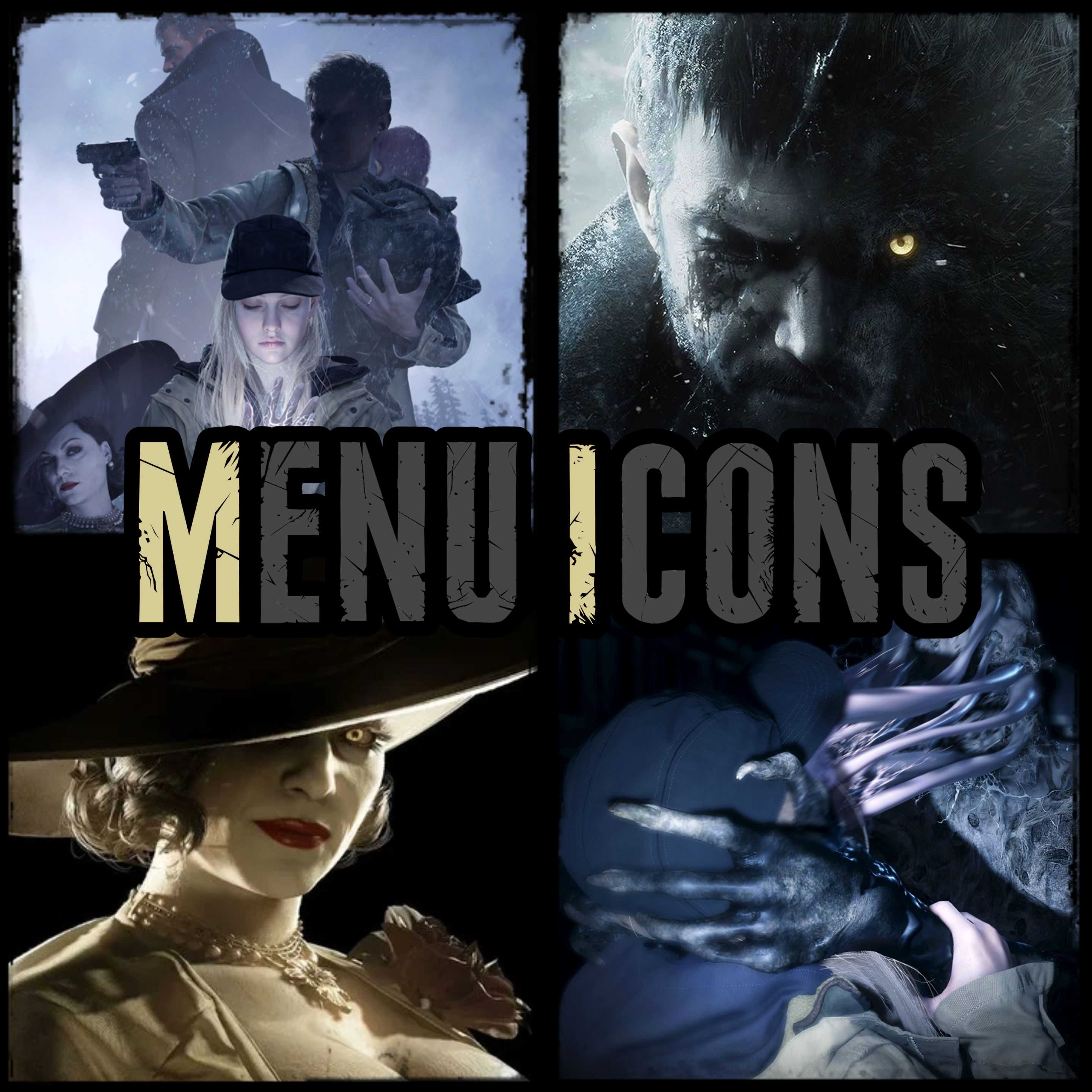 Resident Evil Village Menu Icons