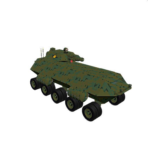 （V1.0）Tiger wheeled tank 虎式坦克歼击车