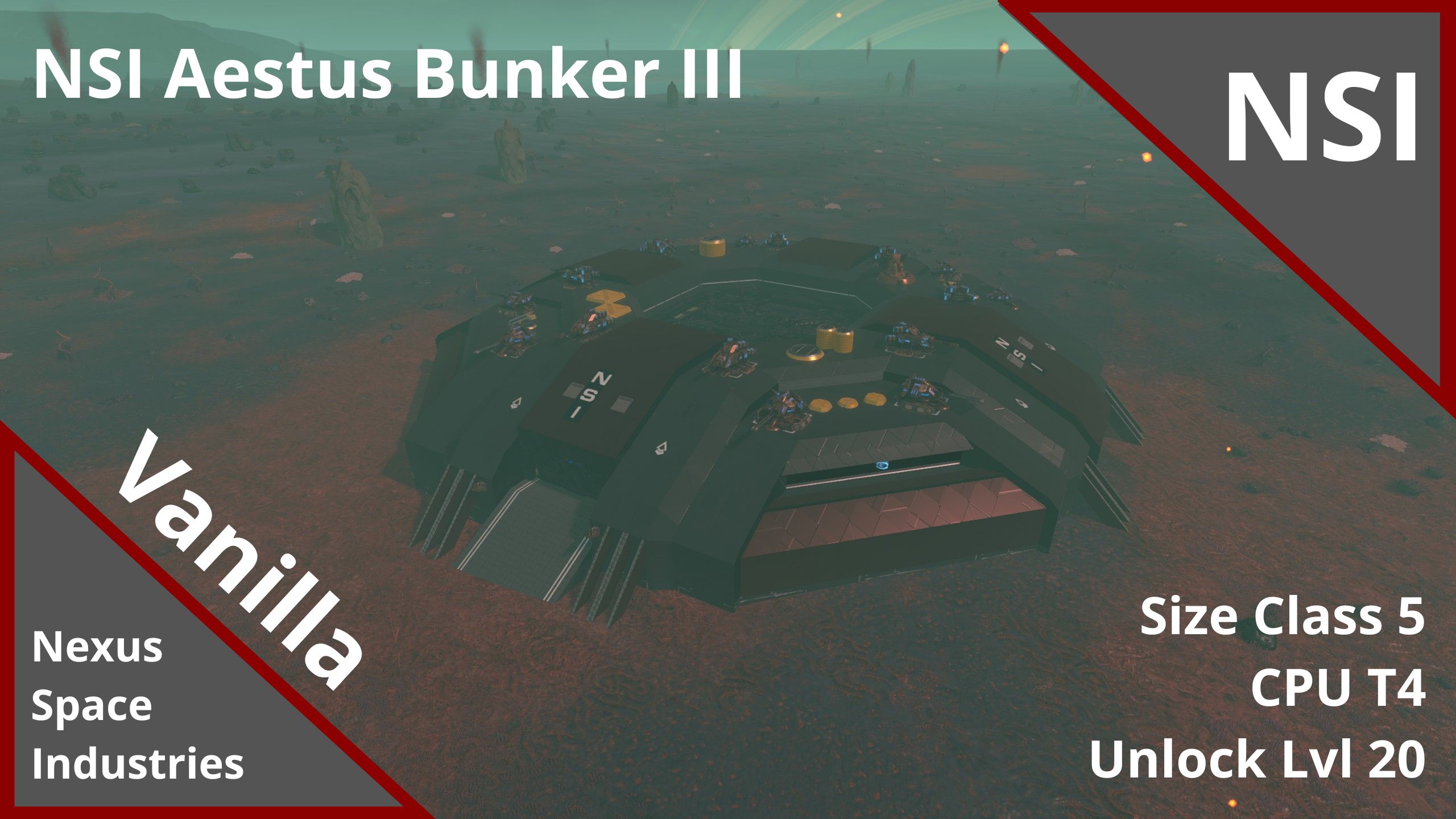 NSI Aestus Bunker III (Vanilla)