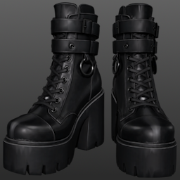 (Prop) Gothic Platform Boots