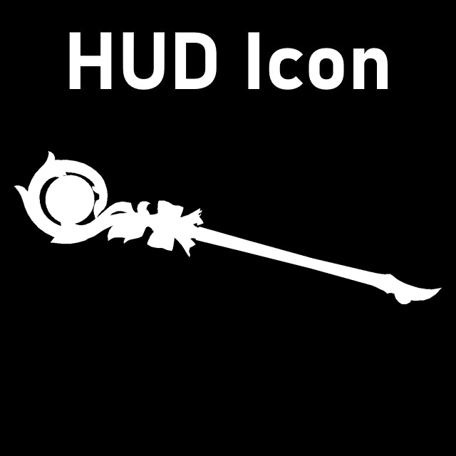 Honkai: Star Rail - Hyacine Cane HUD Icon (Crowbar)