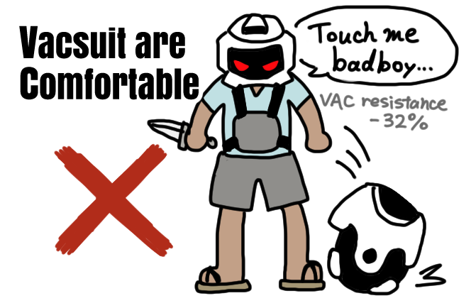Vacsuit Are Comfortable