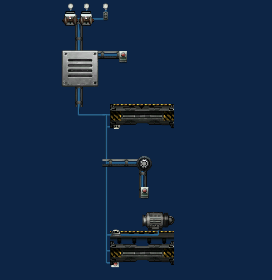 Automatic Airlock - Vertical arrangement – Barotrauma Mod