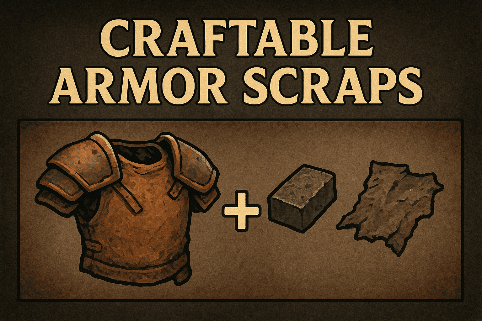Craftable Armor Scraps - Enhanced