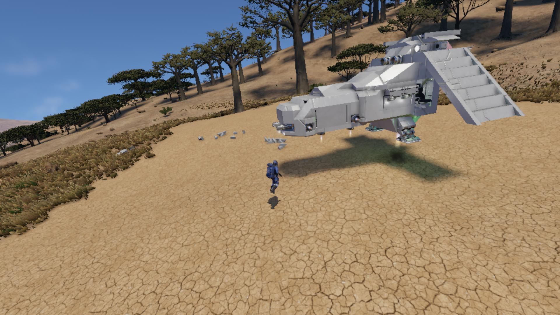 Star Wars, LAAT Transport- Londyn Low Altitude Assault, Class V-2. Posted.