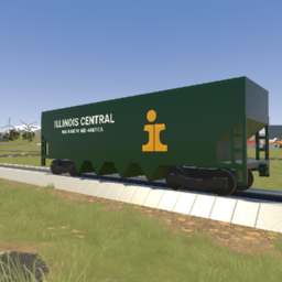 Illinois Central 4 Bay Open Hopper