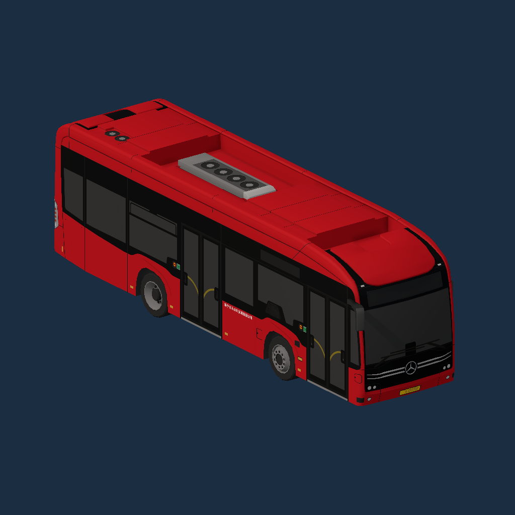 WHITE HORSE BUS (eCitaro K by der_Nik_)