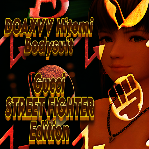 DOAXVV Hitomi x Gucci Street Fighter Bodysuit
