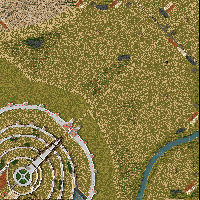 Minas Tirith 3v5 Coop or PvP - Riders of Rohirrim (Top Left/Knights) & Army of the Dead (Bottom Right/Maceman) - (MEDIUM)