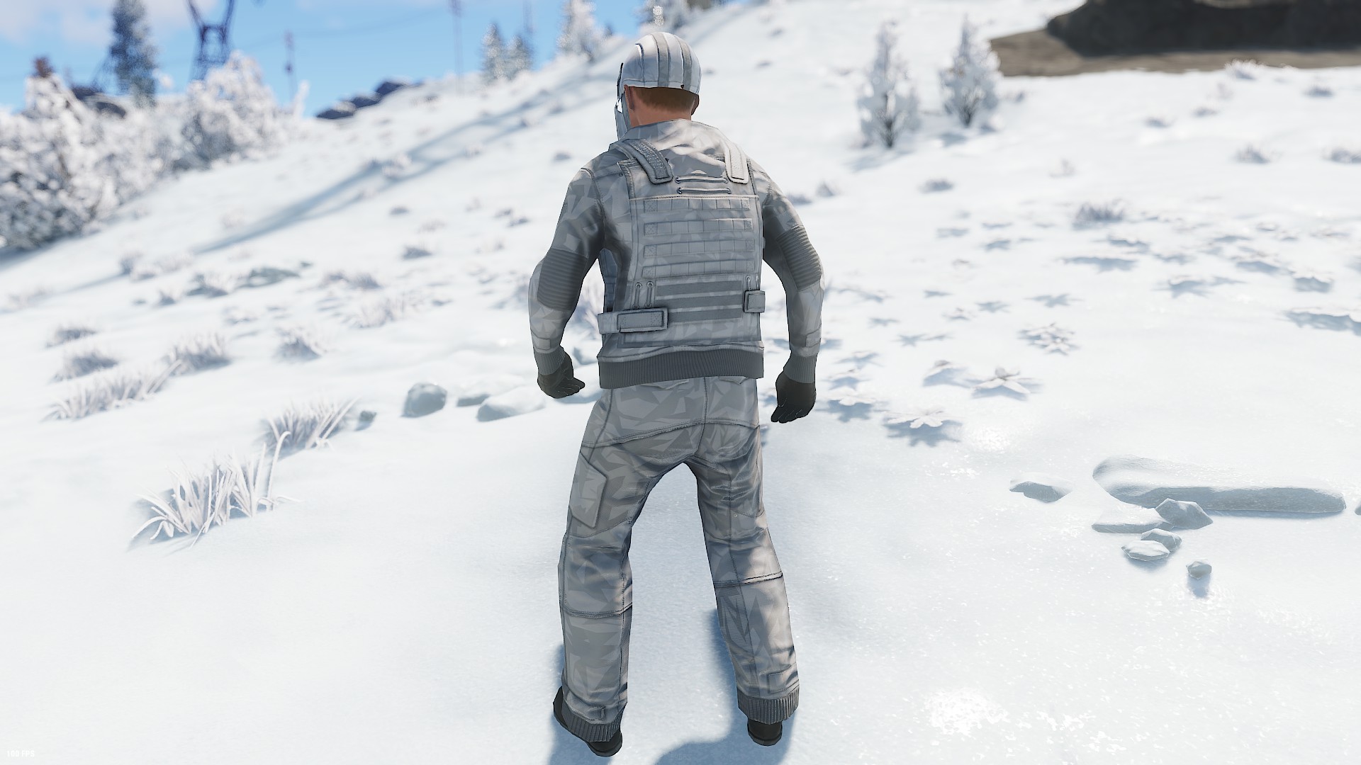 Whiteout Facemask