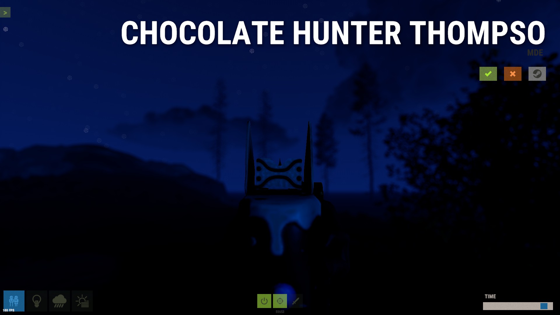 Chocolate Hunter Thompson