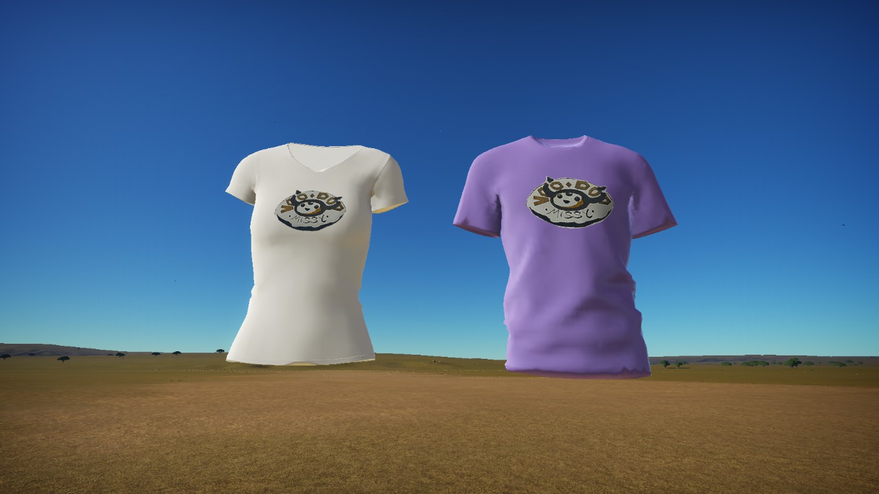 Voodoo Missys Doughnuts Shirt Male