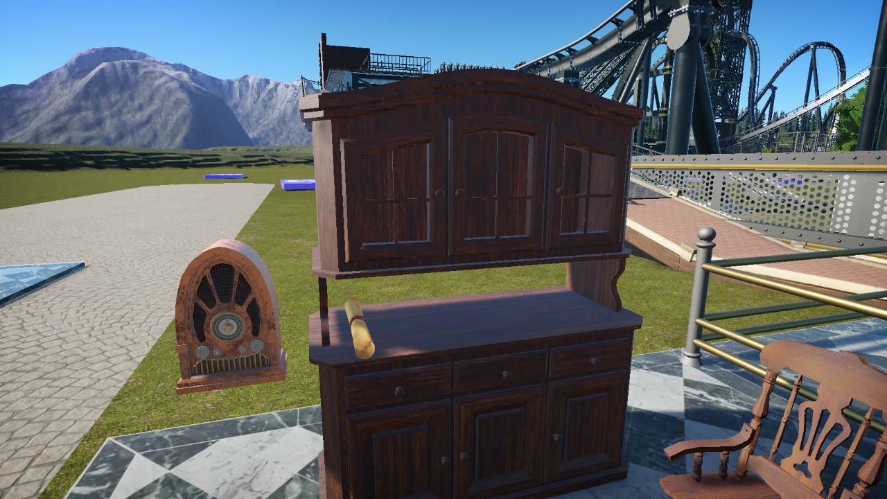 (SP) Wooden Desk
