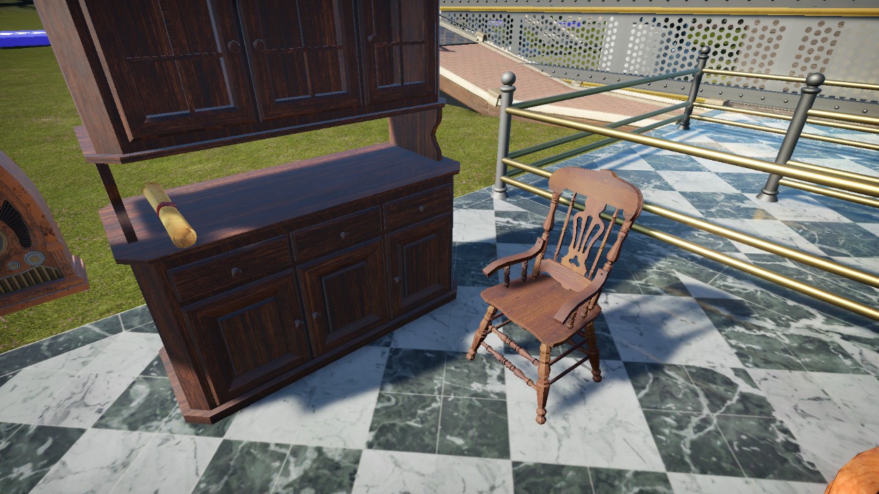 (SP) Wooden Chair