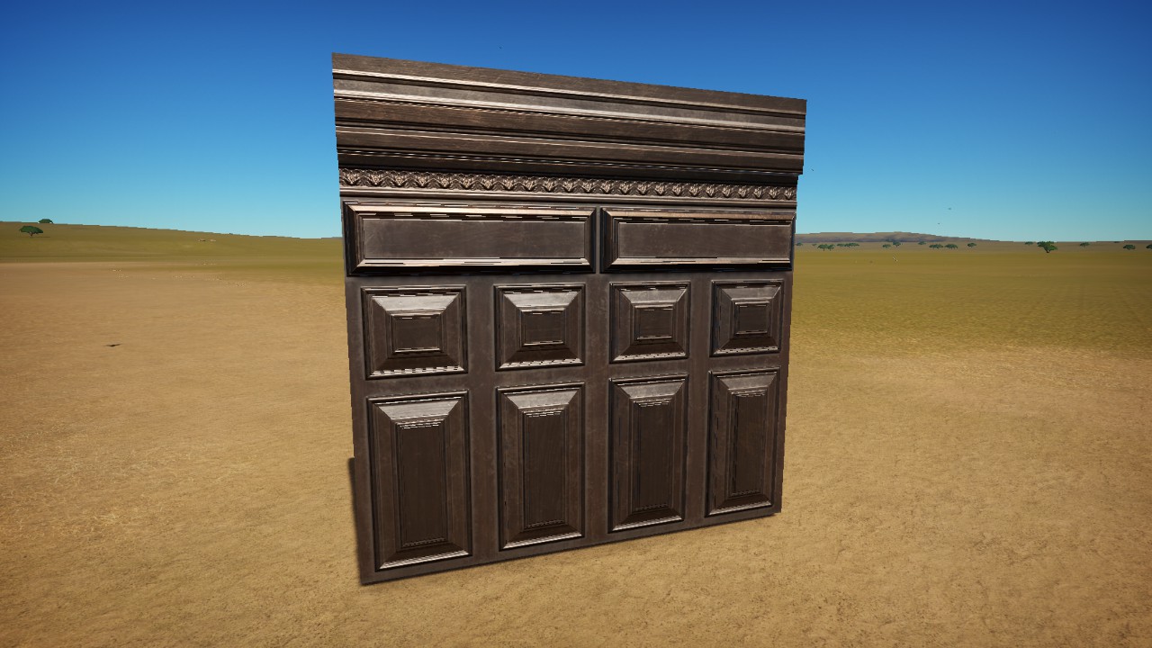 (SP) Wooden Wall 1