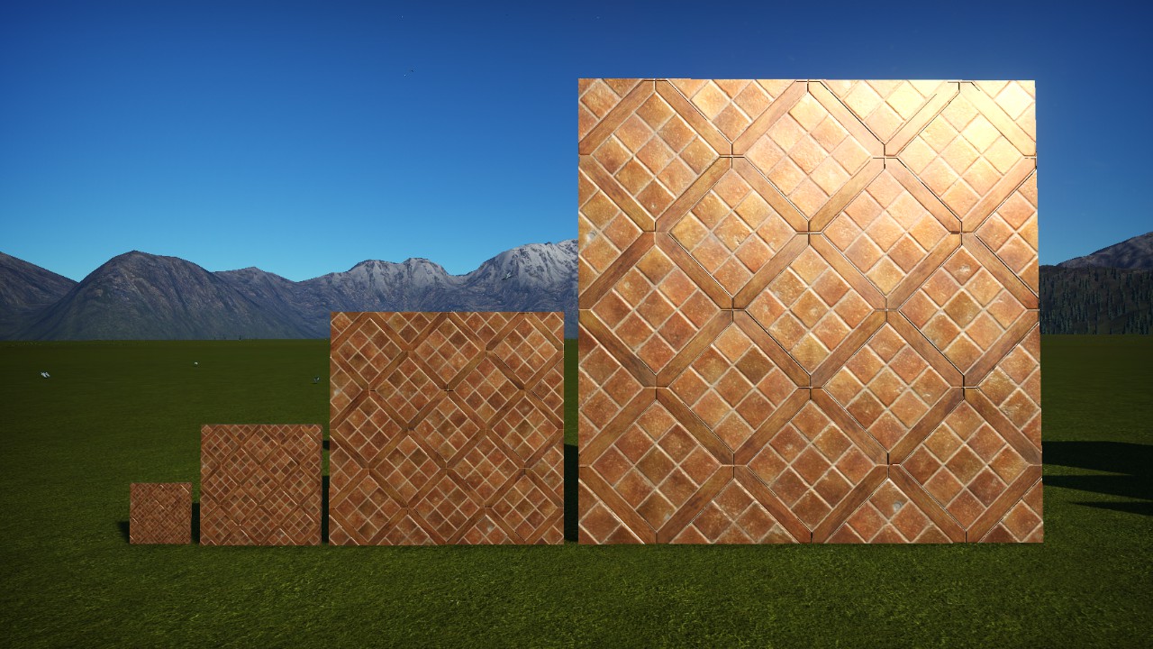 (SP) MEDITERRANEAN FLOOR TILE (1M)