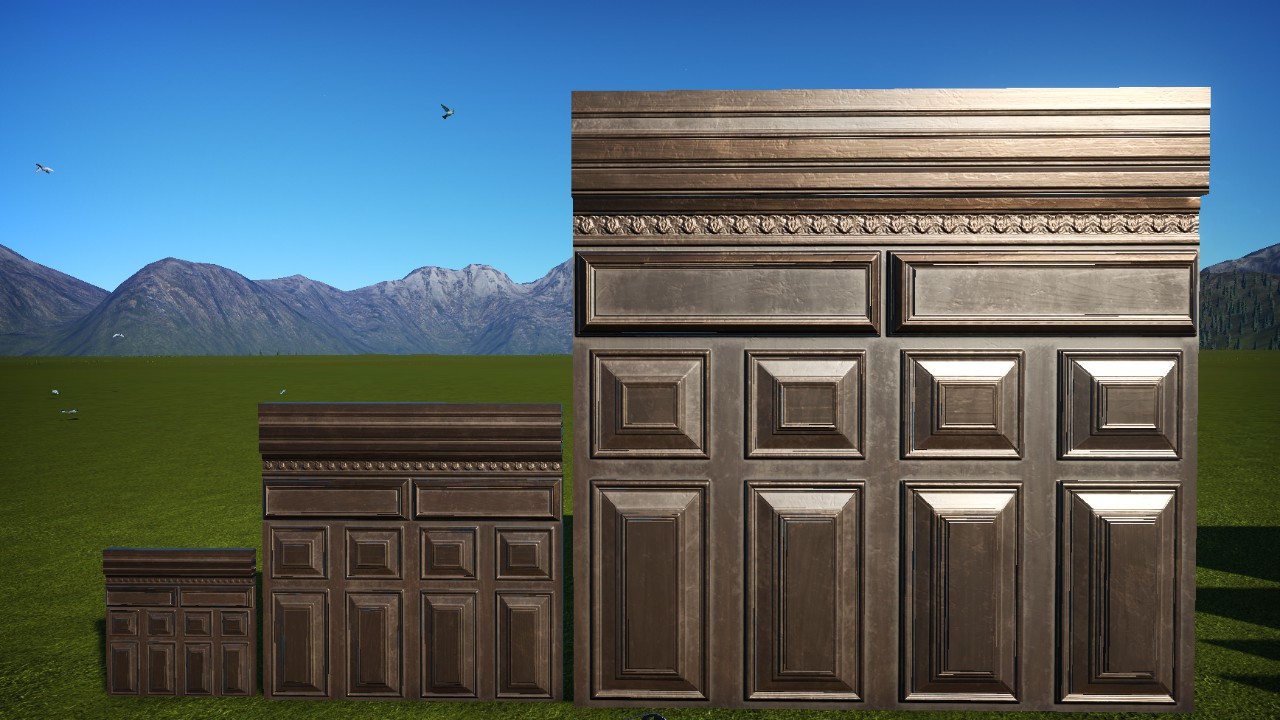 (SP) Wooden Wall 1 (2m)