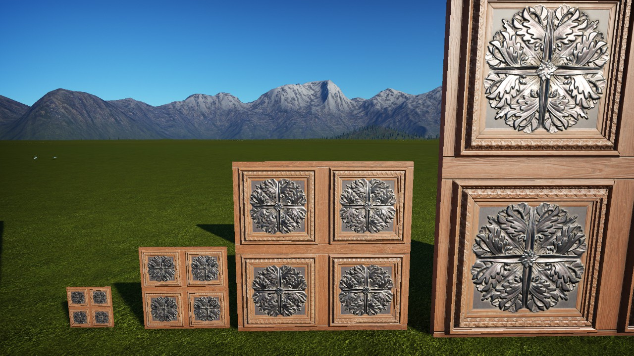 (SP) Wooden Wall 2 (.5m)