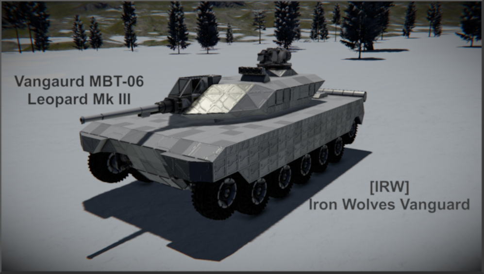 IRW Vanguard MBT-06 Leopard Mk III [Winter]