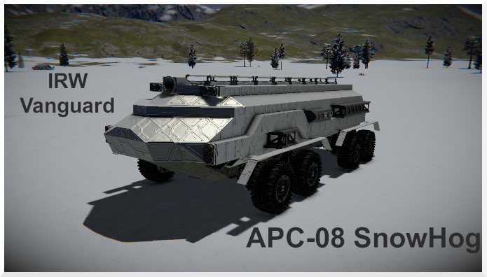 IRW Vanguard APC-08 Snow-Hog