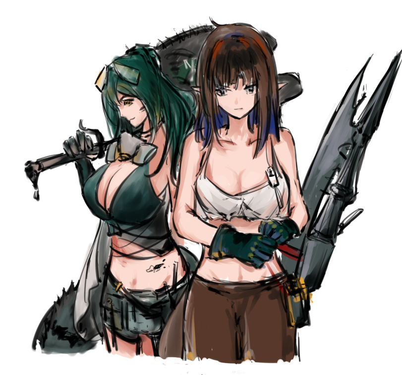 【明日方舟/skin】嘉蚺·公会换皮 npc skin