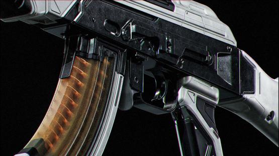 AK47 | NEXTGEN Tactics - White Transparent