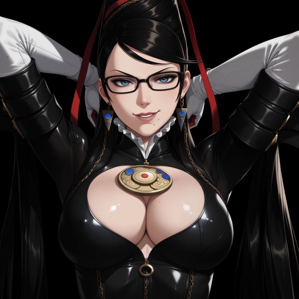 Bayonetta [Bayonetta] | Dark Background | Dark & Colored Versions | 4K