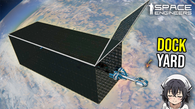 Low PCU Anti Radiation Space Ship Dockyard