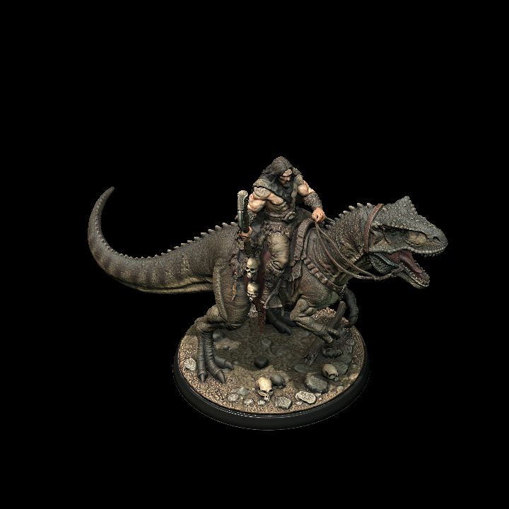 Dino Rider Allosaurus