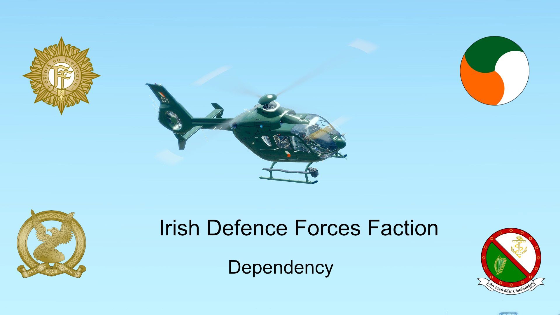 Irish Army Faction Dependency mod