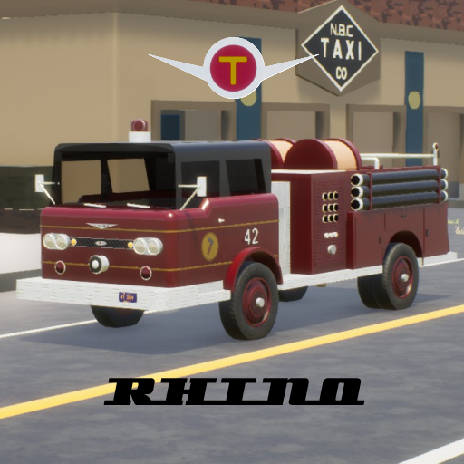 Troubadour rhino firetruck 1966 NBFD