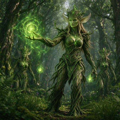 树妖 / Nature Magic Dryads preview