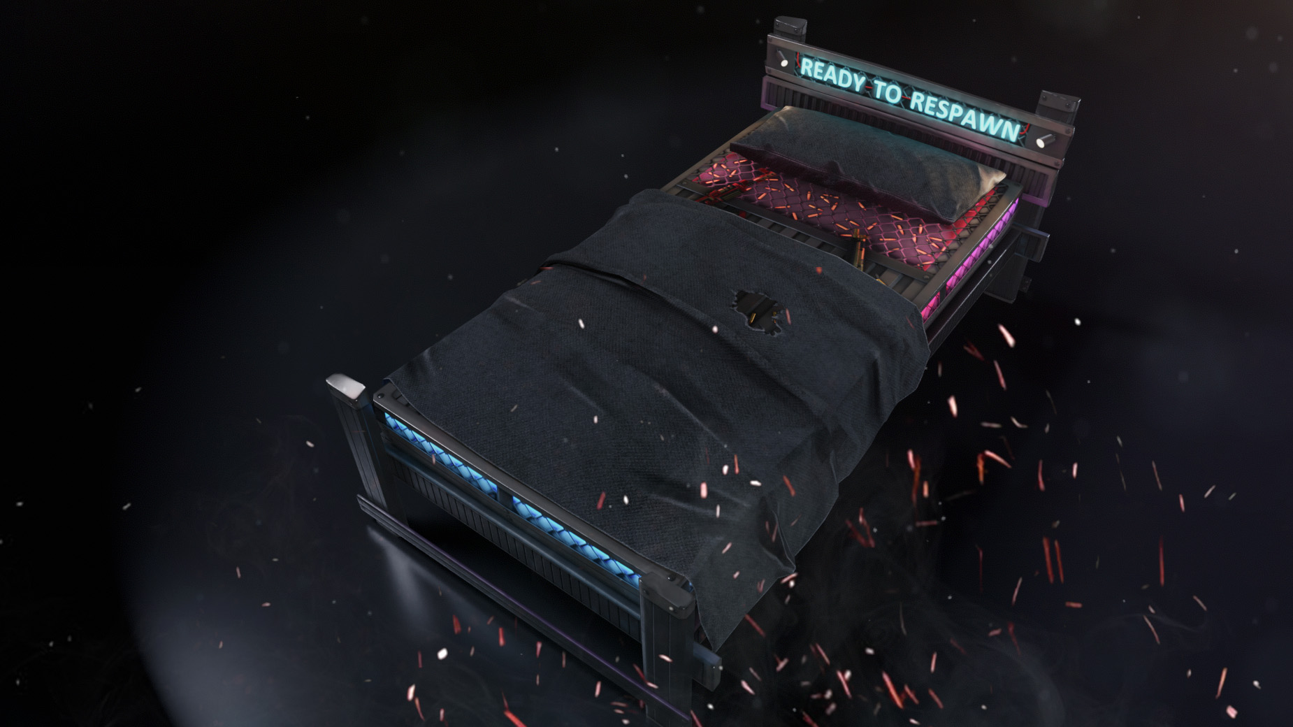 Panpots Bed