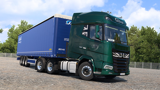 JBS Haulage - DAF XG & Wielton Trailer