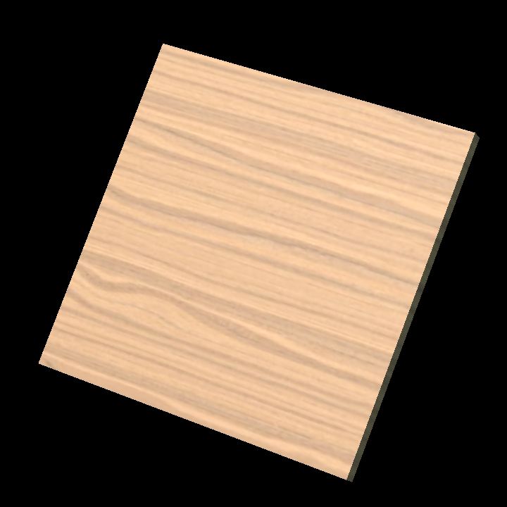Wooden ramp - Walnut 45 C