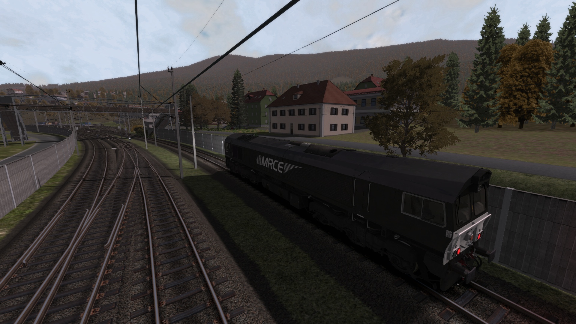 574 Austria tour Rudolfsbahn Part 8 Loeben to Leoben Donawitz to Enter Leoben