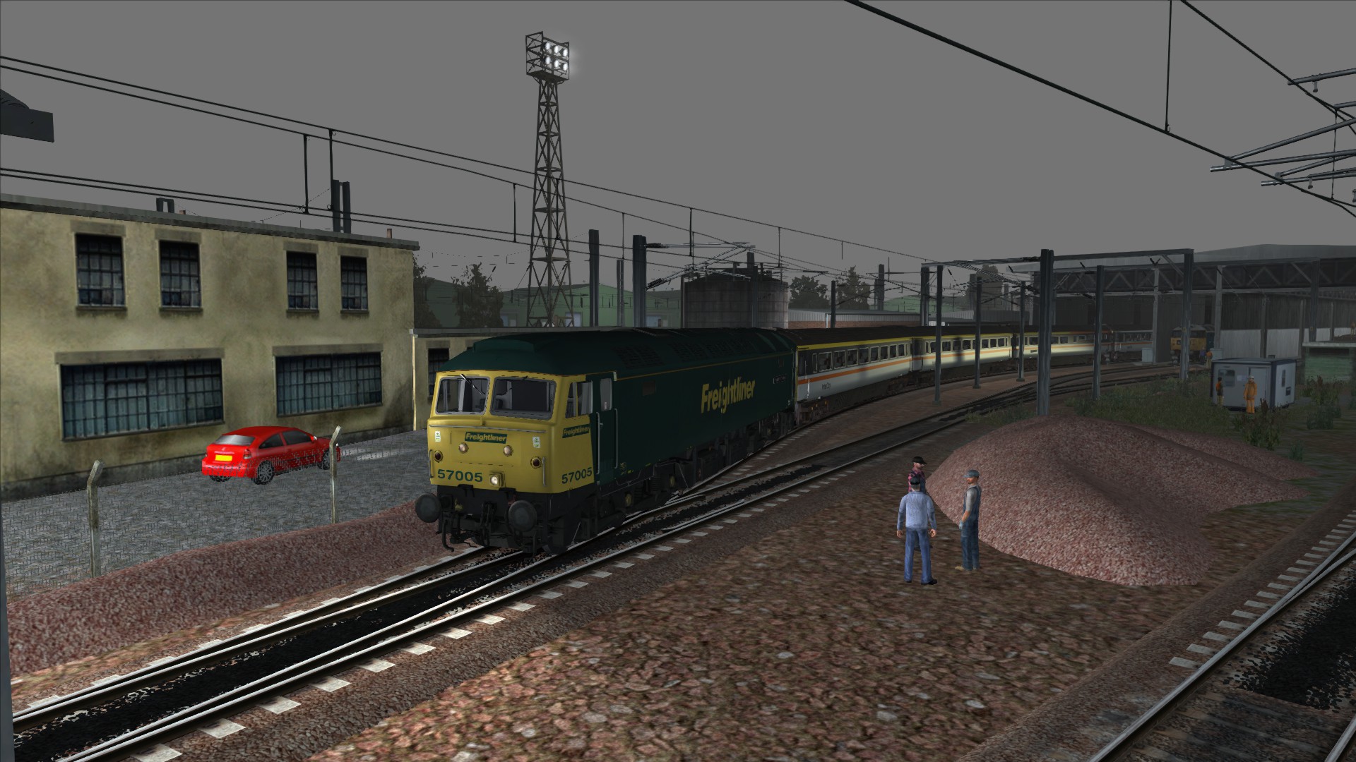 Class 57 - Freight Duties on WCML (1-4)