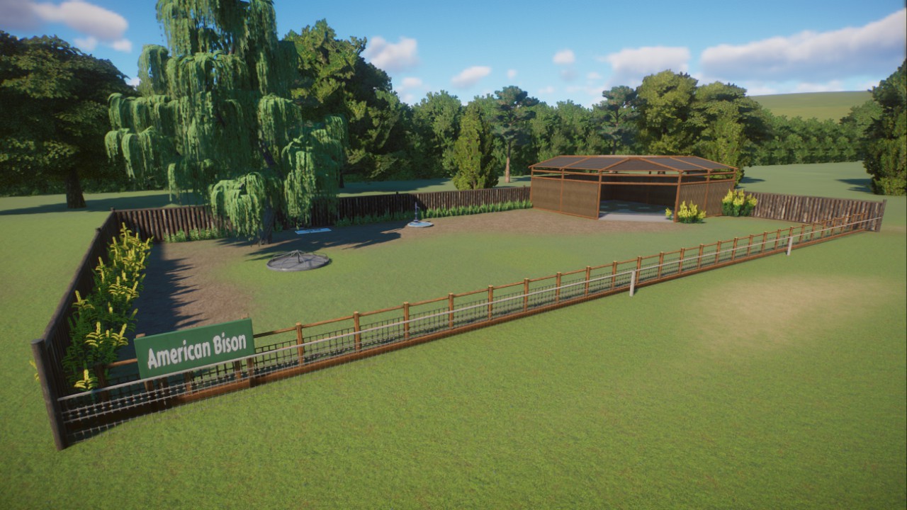 Starter American Bison Habitat by PlasticSwans