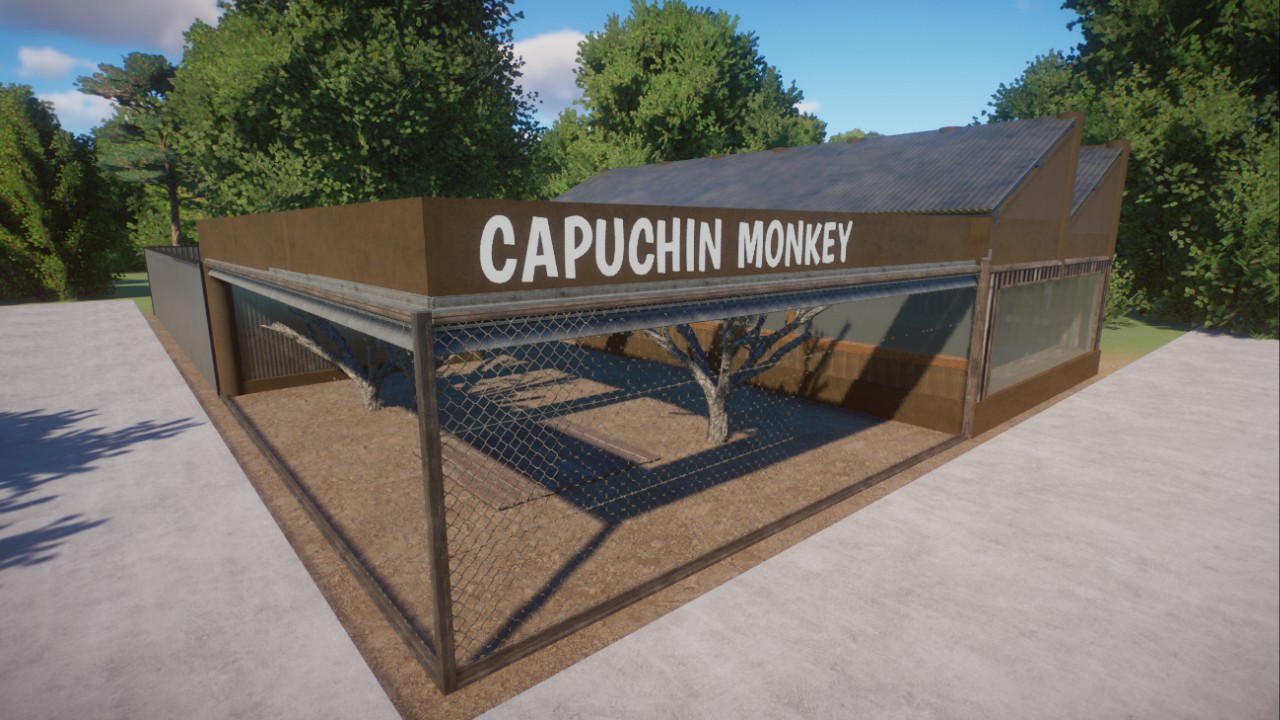 Starter Capuchin Monkey Habitat by PlasticSwans