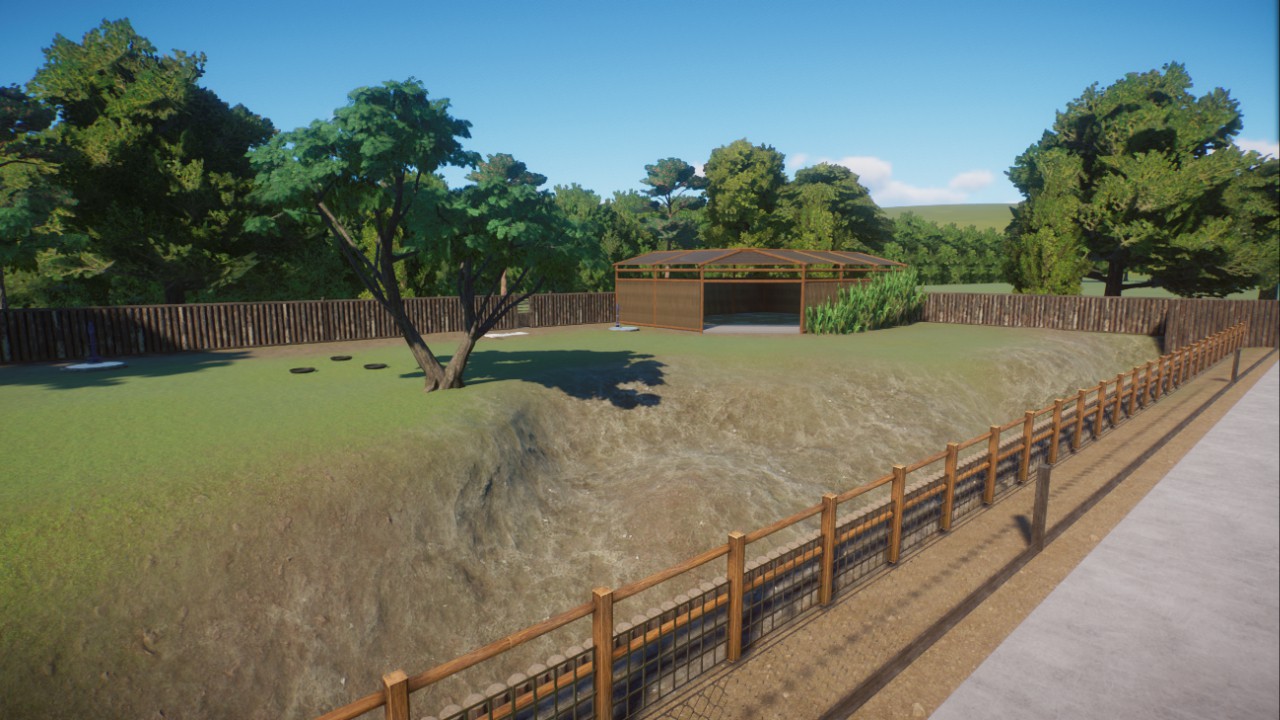 Starter Common Ostrich Habitat by PlasticSwans
