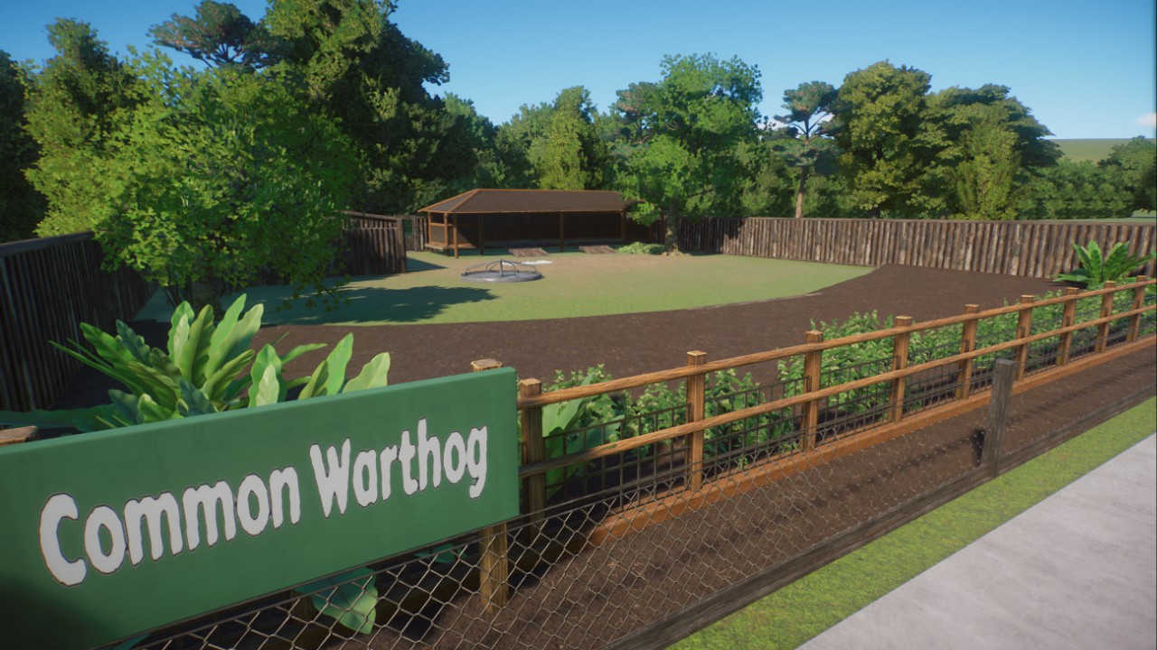 Starter Common Warthog Habitat by PlasticSwans
