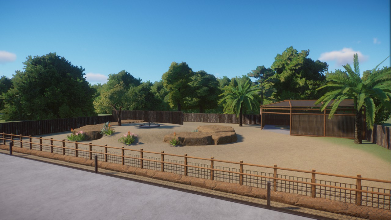 Starter Gemsbok Habitat by PlasticSwans