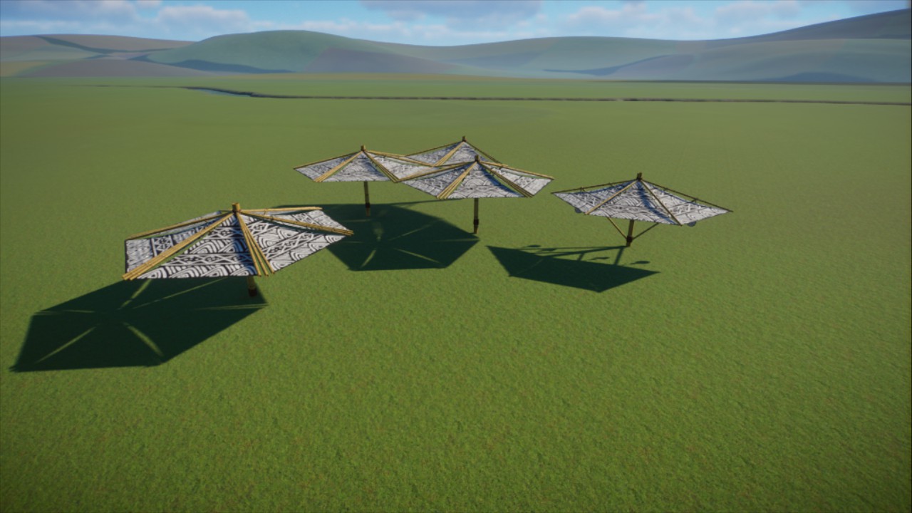 African sunshades