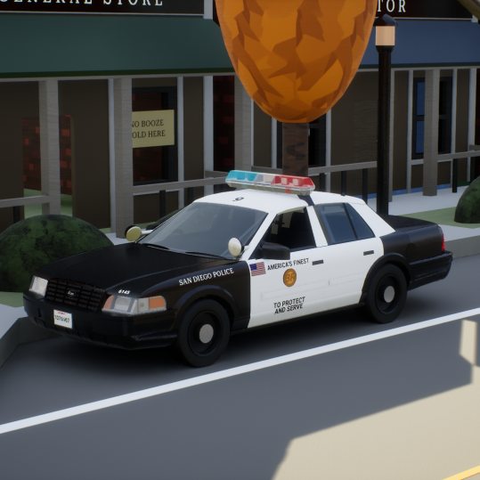 Ford Crown Victoria CVPI | SDPD | San Diego Police Department