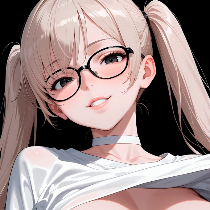 Girl | Dark Background | Dark / Colored Versions | 4K preview