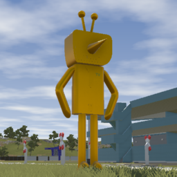 Mr. Ant Tenna - Gold Statue