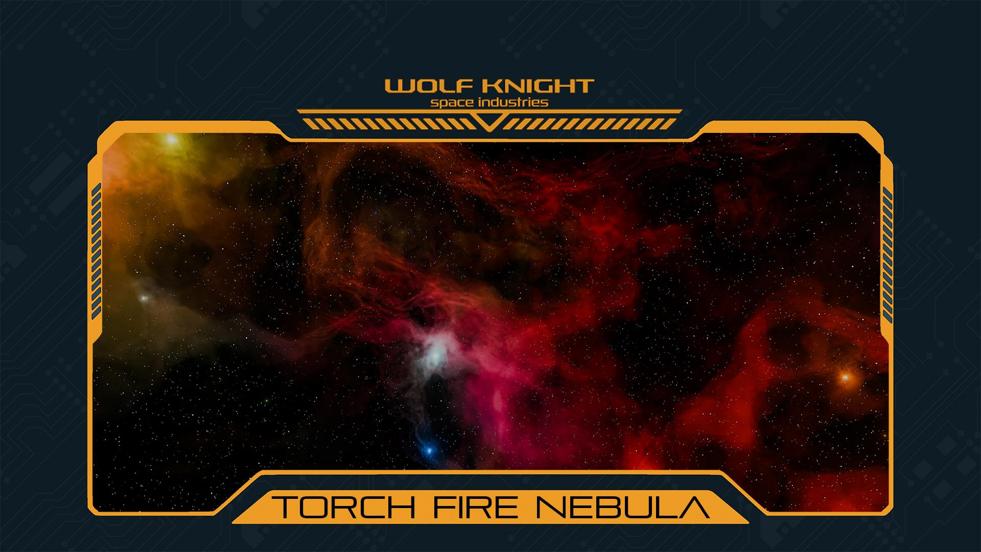 Torch Fire Nebula Skybox