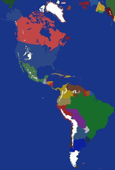Americas in -1878 The year before the War of the pacific